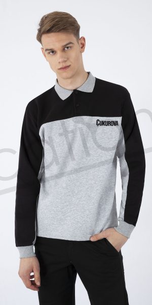 22SS017 01 sweatshirt is elbisesi
