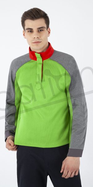 22SS036 01 sweatshirt is elbisesi